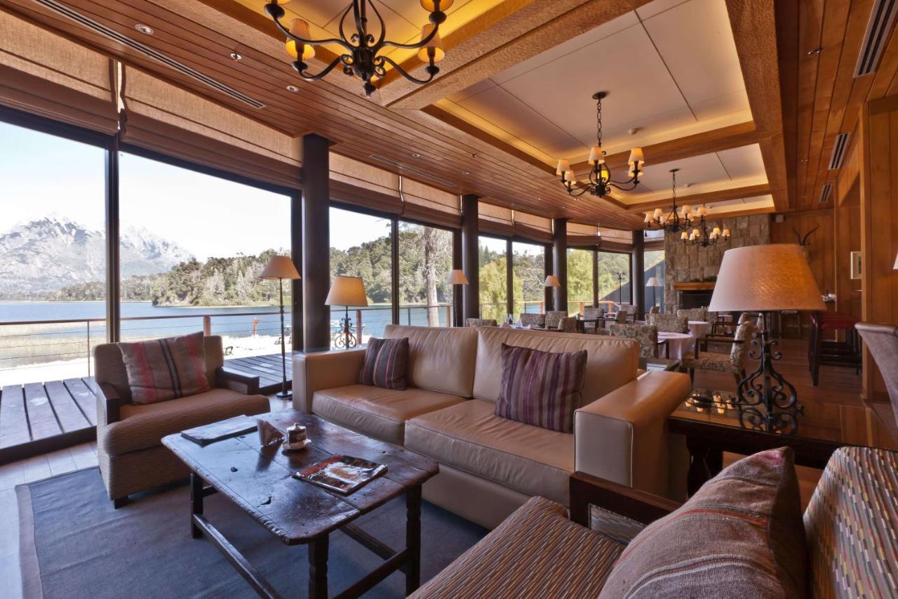 Llao Llao Resort, Golf-Spa San Carlos de Bariloche Exterior photo The lounge at the Hoshino Resorts Tomamu