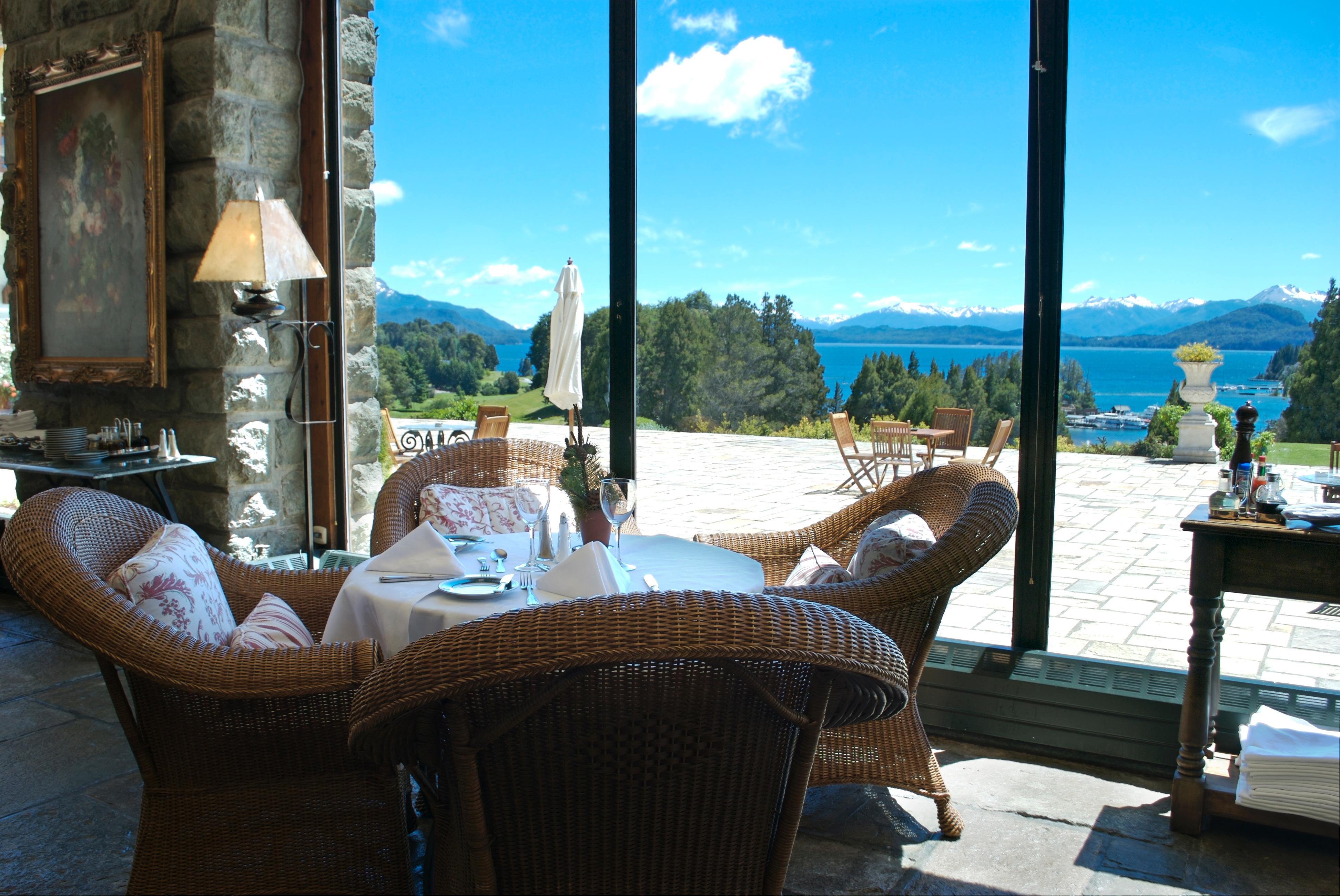 Llao Llao Resort, Golf-Spa San Carlos de Bariloche Exterior photo The restaurant at the hotel